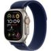 Obrázok pre výrobcu Apple Watch 49mm Blue Trail Loop - M/L - Natural Titanium Finish